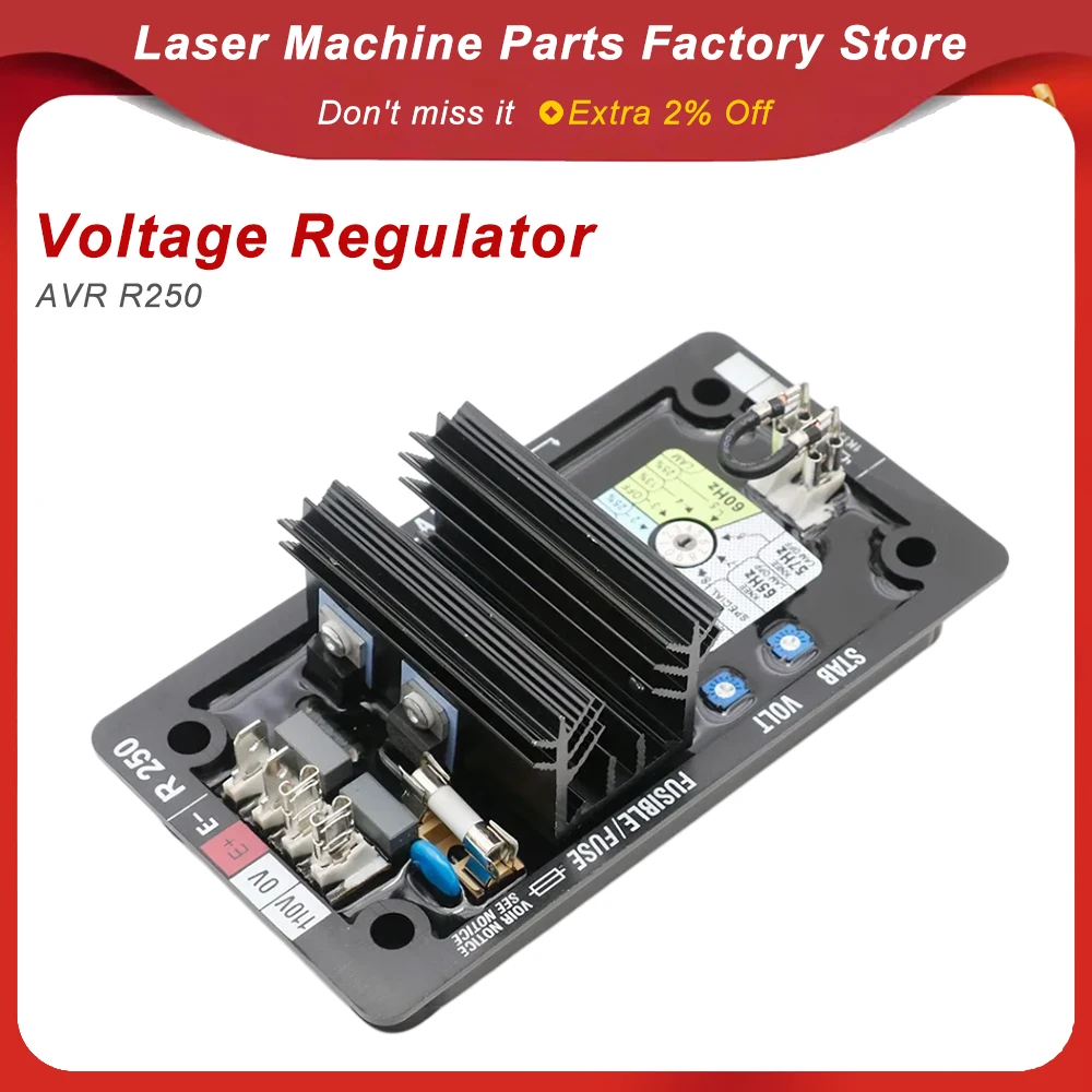 Leroy Somer Generator AVR R250 Voltage Regulator Stabilizer Diesel Alternator Parts