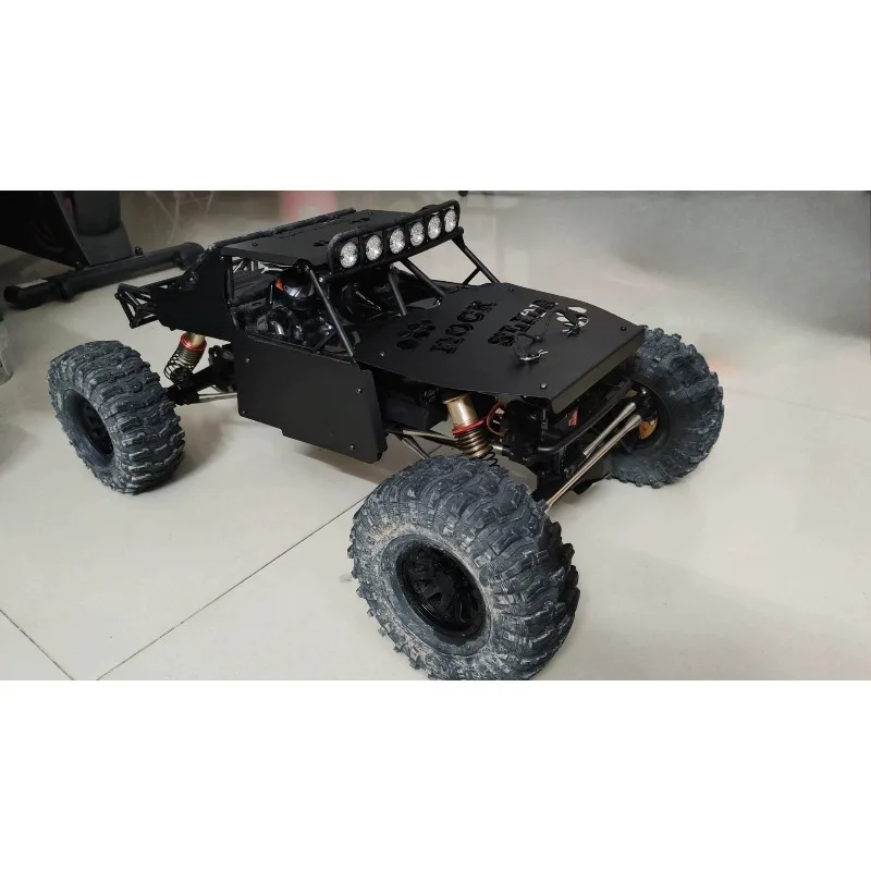 

Bolt-On Direct Fit Metal Body Shell Powder Coated Top/Side Panels & Hood For YK4061 1/6 Scale RC Crawler Monster Truck Upgrade