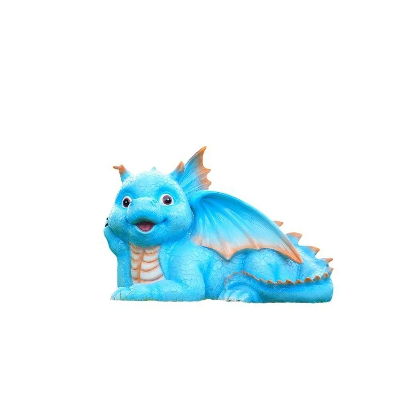 

Outdoor cartoon dinosaur sculpture ornament park children garden landscape animal model