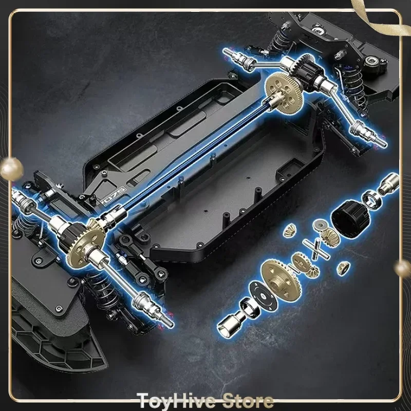 【Op voorraad】MJX 10303 Hyper Go 1/10 Rc Auto Citroen C3 Endurance Race Simulatie van High-Speed 4wd Drift Car Klimwagen