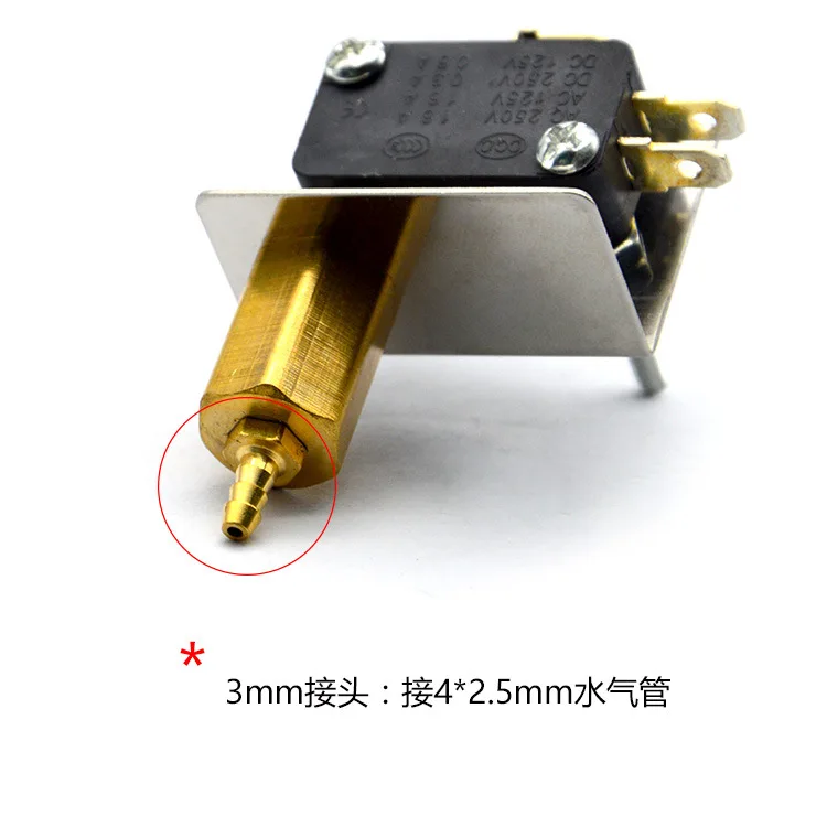 1pcs Lab Pneumatic Valve Metal Micro Switch 3mm Nozzle Ultrasonic Scaler Accessories Lab Chair Parts s
