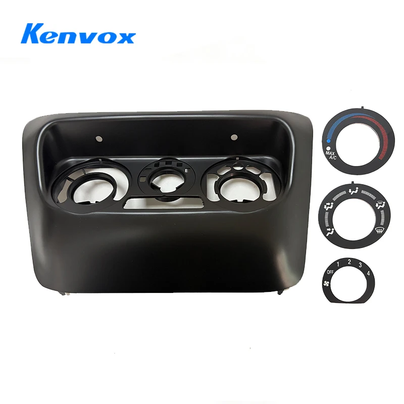 For Mitsubishi Lancer IX 2000 2010 Car Air-Conditioning Bezel Faceplate Plastic Frame panel Kit