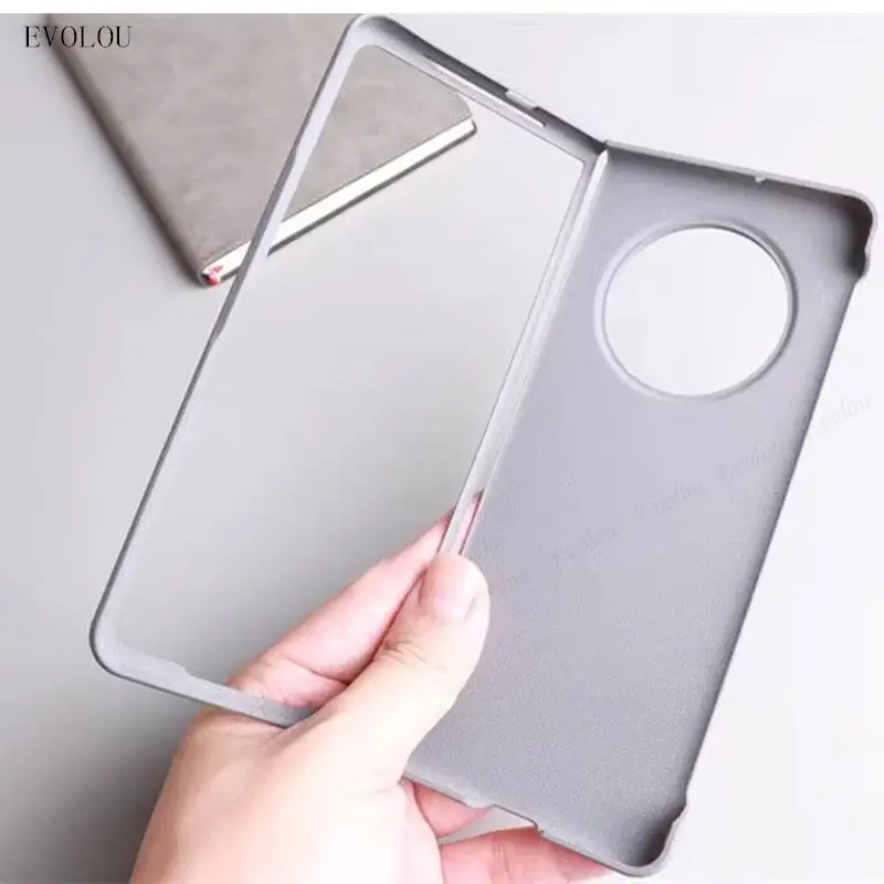 Ultra Thin Sandstone Matte Case For Tecno Phantom V Fold AD10 Shockproof Full Protect Bumper Hard PC Cover For Phantom V Fold