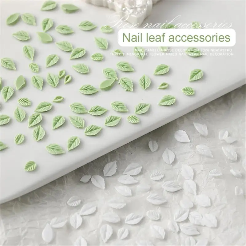 Nail Decoration Exceptions Glowing Versatile Very Detailed Wholesale Miniature Leaf Nail Decoration Nail Accessories The Actual