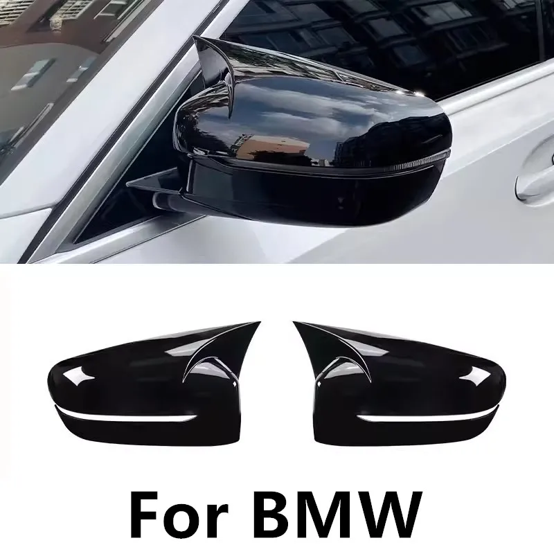 

Car Mirror Housing Decorative Cover carbon fiber car exterior mirrors For BMW X1 X2 U11 U10 2023-2024 Auto Accessories