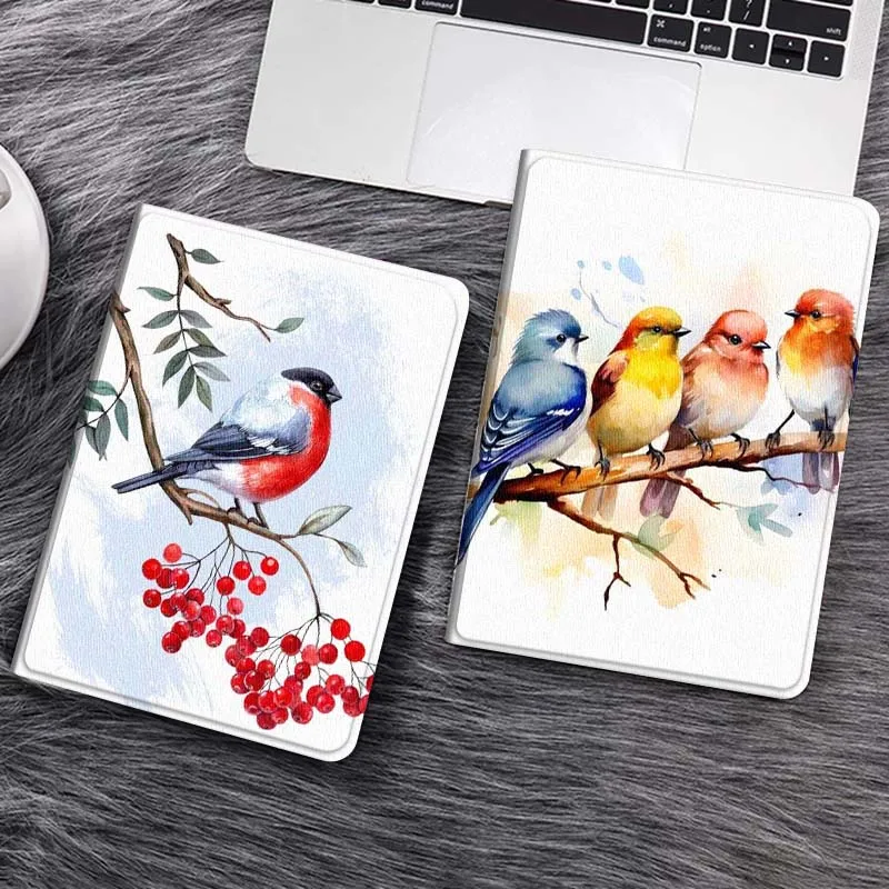 

Cartoon Bird Art Popular For Huawei MediaPad T5 T10s M6 M5Lite SE Honor Tab 5 6 7 V7 V8 X8a X9a Pro Soft Tablet Case Gift