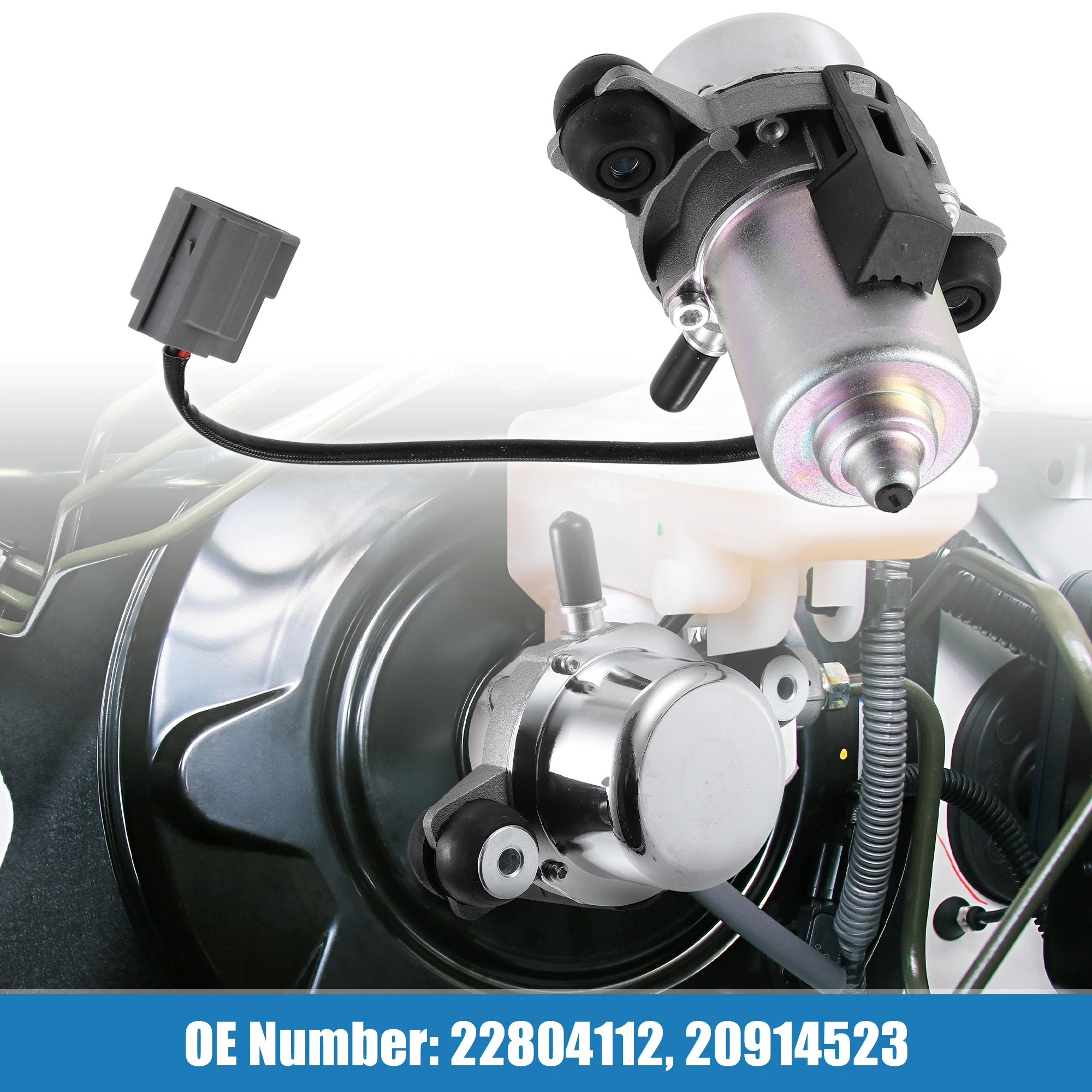 UXCELL Brake Vacuum Pump for Chevrolet Cruze Impala Malibu for Cadillac CTS XTS for Volvo C30 S40 C70 XC90 20804130 20939309
