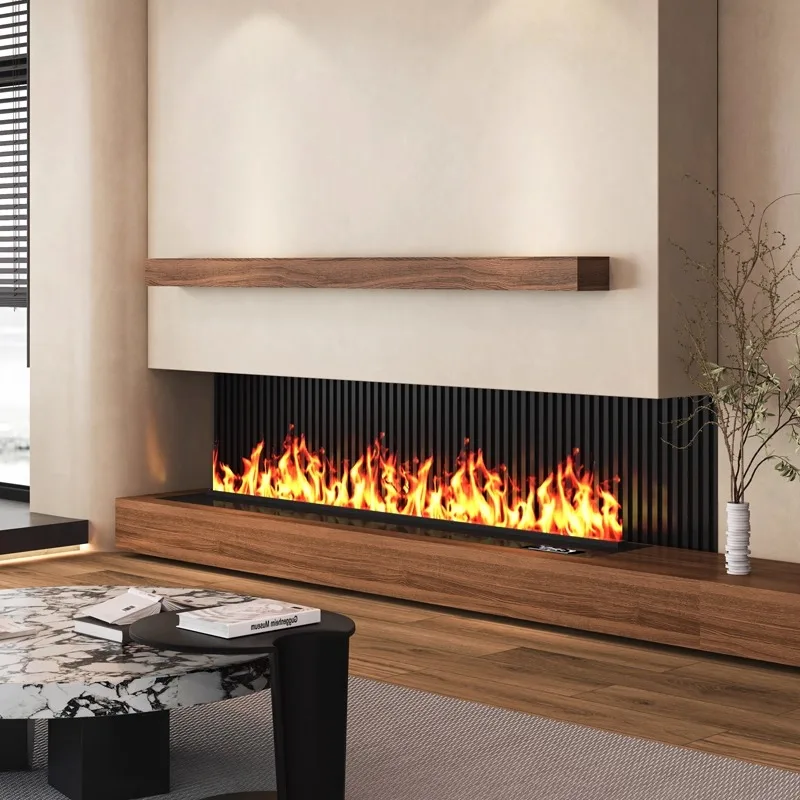 Electric Fireplace Humidifier with Remote Control for Home Decor