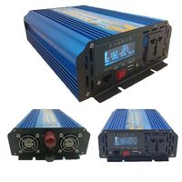 Dual Digital Display 1.5KW 1500W DC 24V to AC 220V 50HZ Pure Sine Wave Inverter