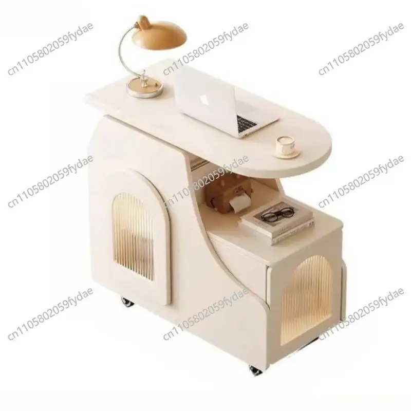 

Белые журнальные столики из стекла, многофункциональные дизайнерские прикроватные столики в скандинавском стиле, современные тумбочки, мебель для спальни