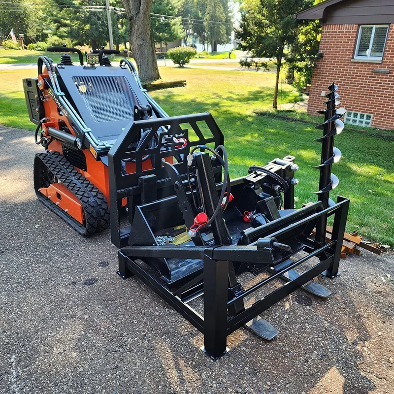 EPA 유로 5 소형 사이드 컨트롤 로더 도매 가정용 분쇄 장비 다기능 미니 사이드 컨트롤 로더 스노우 셔블