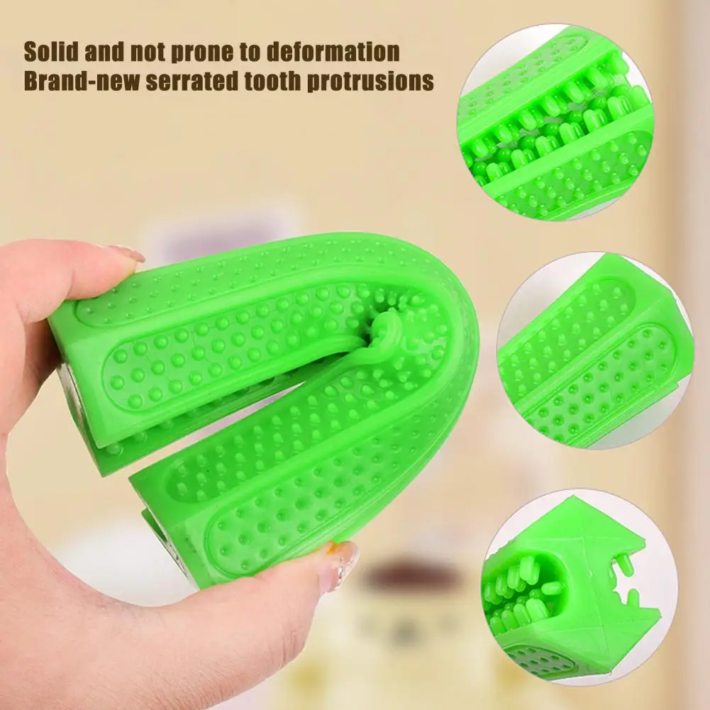 Dog Toy Tpr Material Dog Toy Dog Chew Toy for Dental Care Soft Rubber Toothbrush Stick Puppy Teether with 360 Degree Teeth Brush