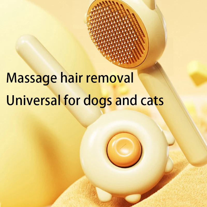 Cat and Dog Universal Needle Brush Cat Comb Massage Pet Magic Combs Hair Removal Pets Grooming Cleaning Supplies Scratcher