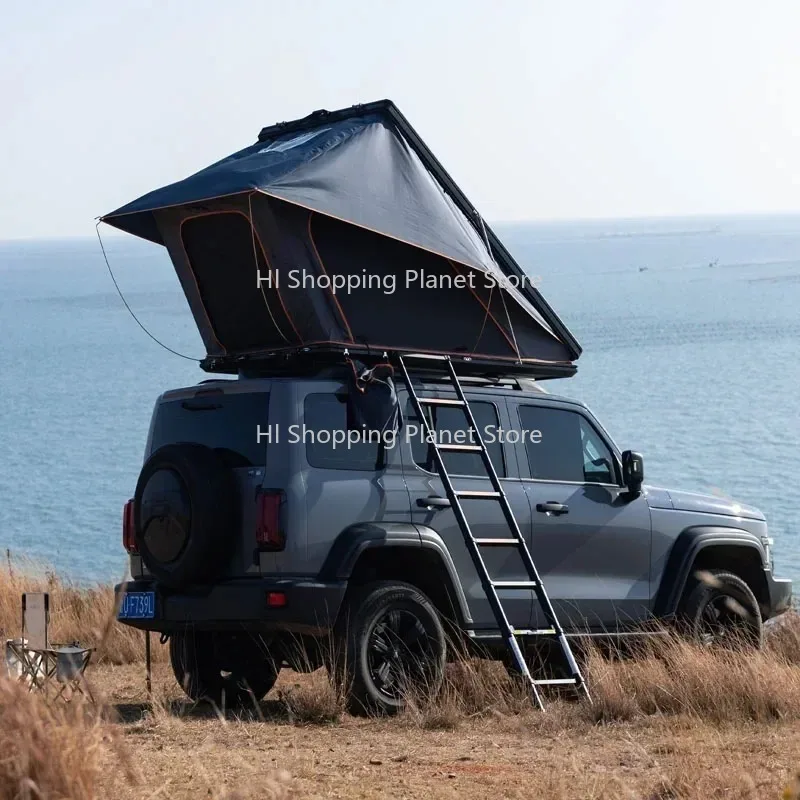 

Fully automatic roof tent, triangular aluminum alloy SUV, tank 300, sunroof in and out seconds, car roof camping