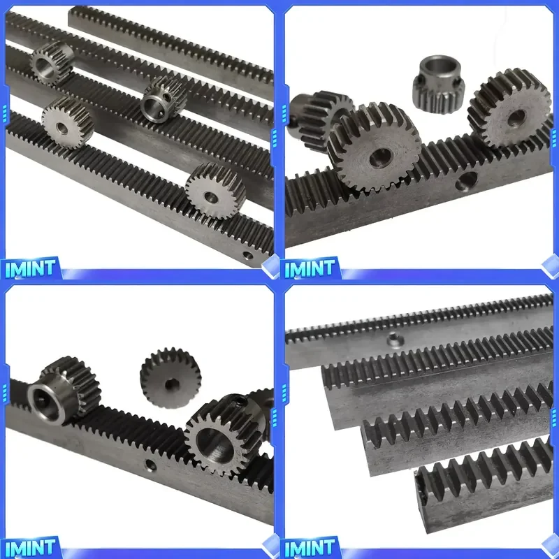 Hardened Straight Rack Tooth Surface Multiple Teeth Gear with Heat Treatment Cylindrical Gears Product