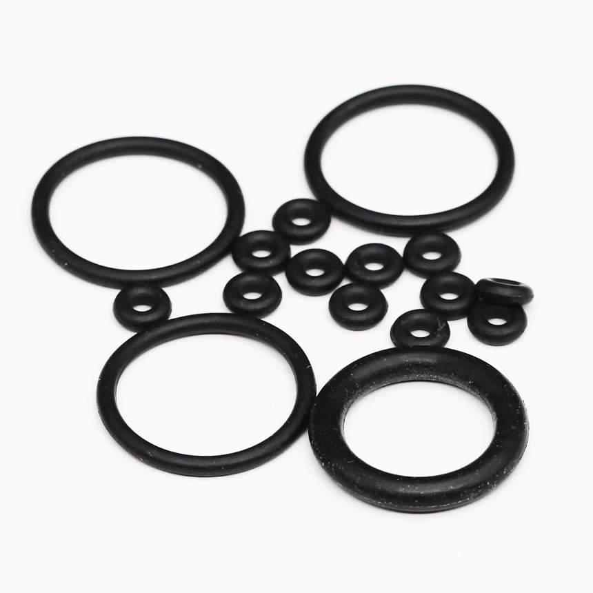 7-270mm OD 2.4mm 2.5mm Thicknees CS Black NBR Nitrile Rubber Plumbing Round Oil Resist Gasket Washer Seal O-Ring Sealing O Ring