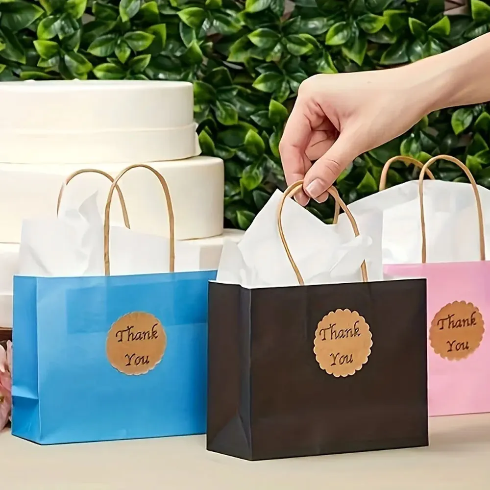 50 sheets kraft surface stickers & A4 self-adhesive label paper, kraft paper self-adhesive paper, printable brown labels