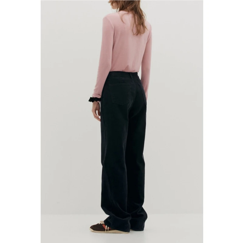 25 year spring/summer new item, Lyocell women's round neck pullover versatile long sleeved thin T-shirt