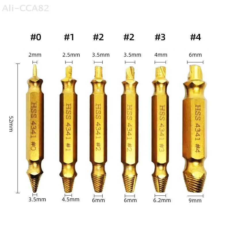 

Высокопроизводительный набор экстракторов для винтов Электроинструменты для легкого удаления поврежденных винтов