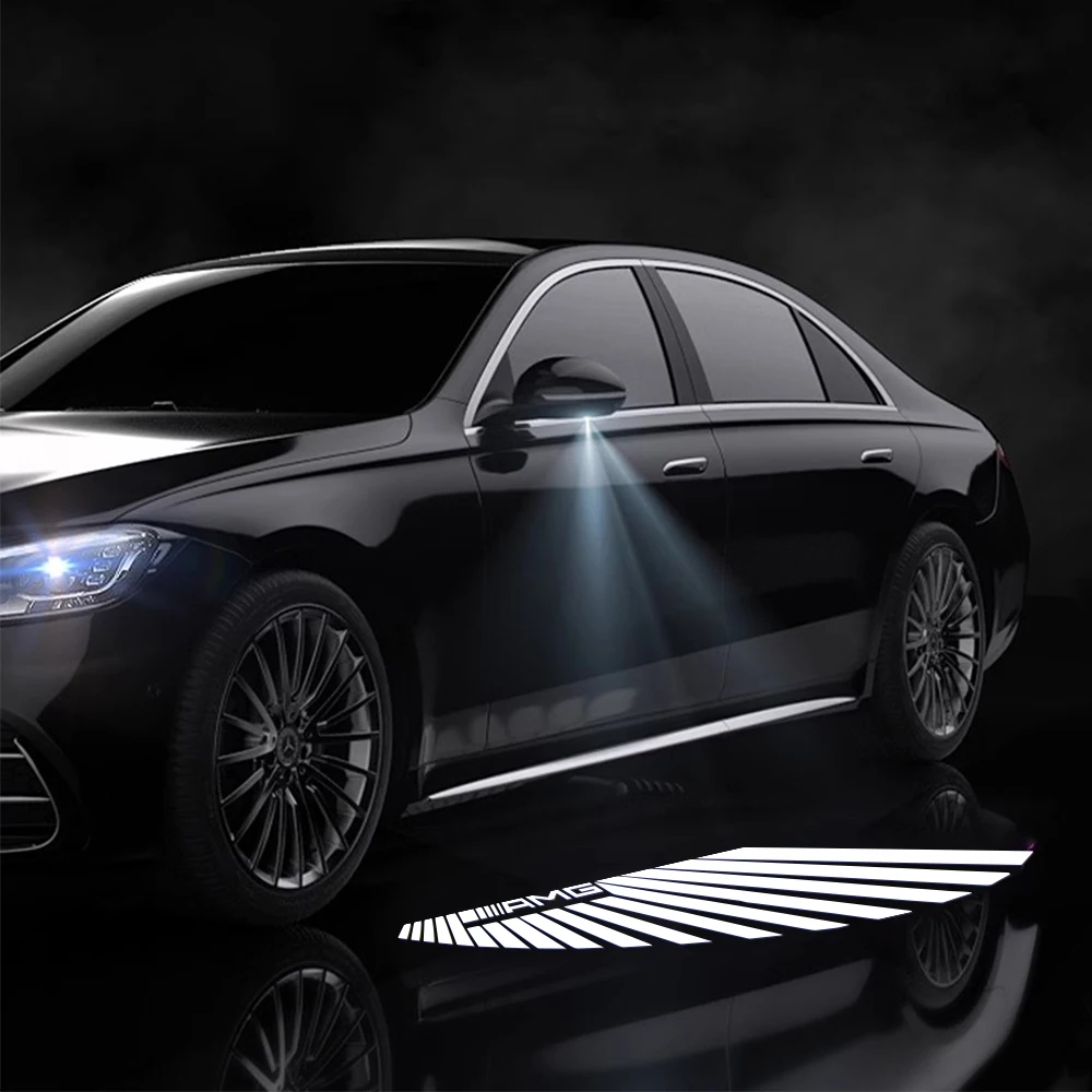 

Светодиодный проектор для автомобиля, подходящий для Mercedes Benz W205, W222, W213, W253, X247, N293, W247, проектор для зеркала заднего вида, световой проектор для приветствия.