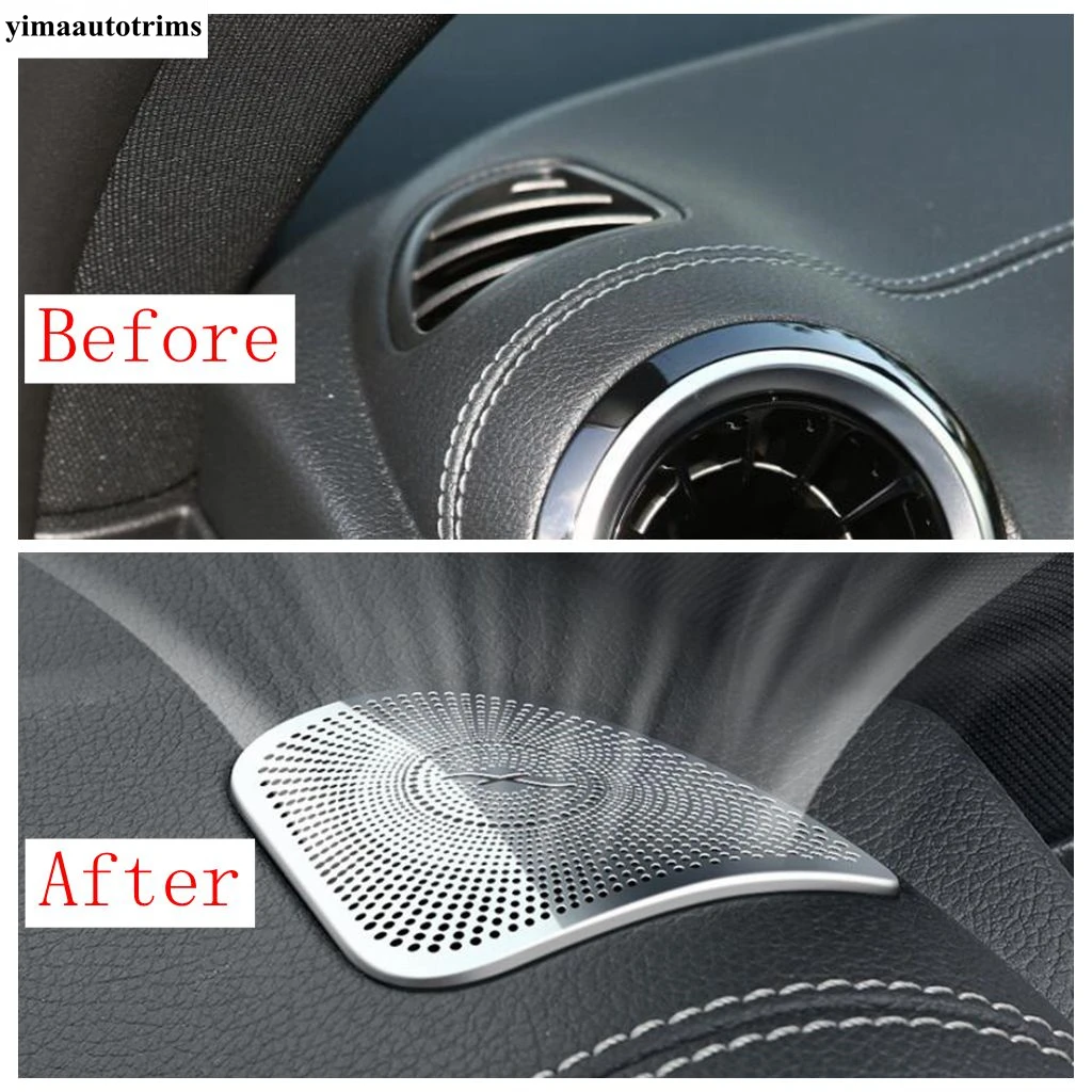 Dashboard Air AC Outlet Vent Speaker Cover Trim Accessories For Benz B Class W247 & GLB 180 200 X247 2020 - 2024 & EQB 2022-2024