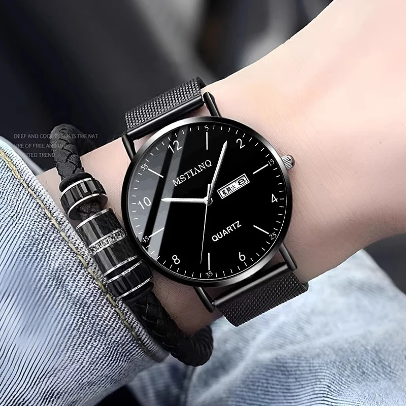 ACHENGY Watches Men Clock Top Brand Luxury Mens Watches Fashion Casual Business Wrist Watch for Man Hour Male reloj hombre