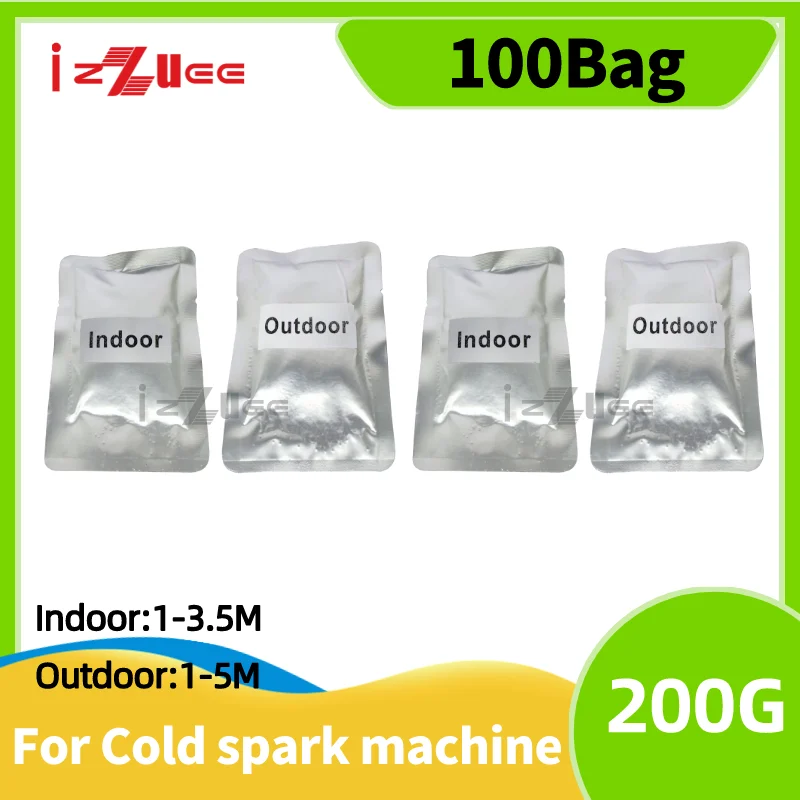 TP200 20Bags Composite Ti 200g indoor outdoor Cold sparkler Spark Firwork Machine Powder For Stage events show