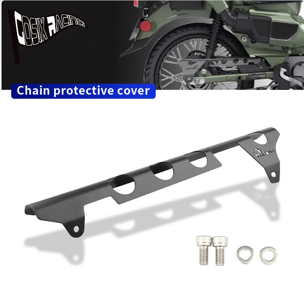 

Fit For CT125 Hunter Cub 2020-2024 Trail 125 2021-2024 2022 2023 Motorcycle Accessories Rear Sprocket Chain Guard Cover