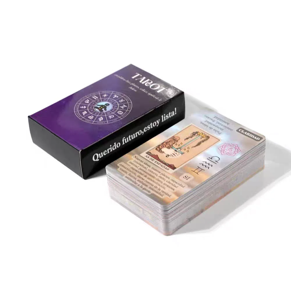 بطاقات التارو للتدريب على كوكبة مع معنى للمبتدئين، 78 قطعة من بطاقات أوراكل الروحية، "عزيزي المستقبل، أنا جاهز"