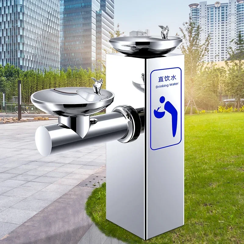 Outdoor direct drinking water machine Outdoor direct drinking water platform open square