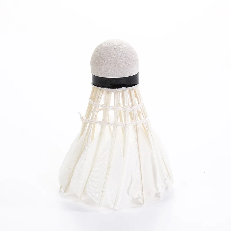 3/6 pcs High Quality Badminton Hard Ball Head Duck Feather Badminton  Shuttlecock Badminton Ball Speedminton