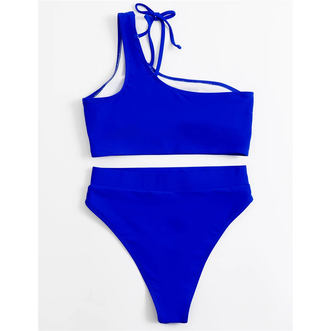 Sexy Badeanzug mit Ausschnitt im Bauchbereich, Damen-Bikini mit hoher Taille, zweiteiliges Bikini-Set, Badebekleidung, Damen-Badeanzug V2549 – Detail 25