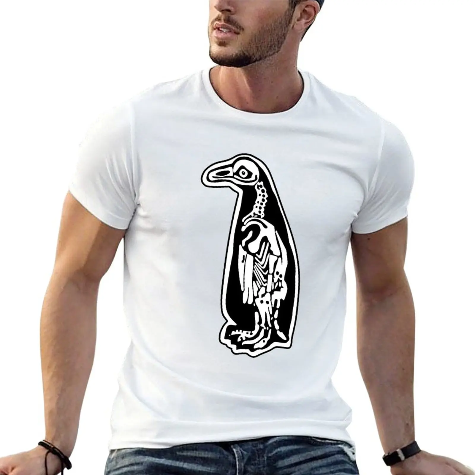 Penguin from Atypical T-Shirt tees Aesthetic clothing shirts graphic tee men