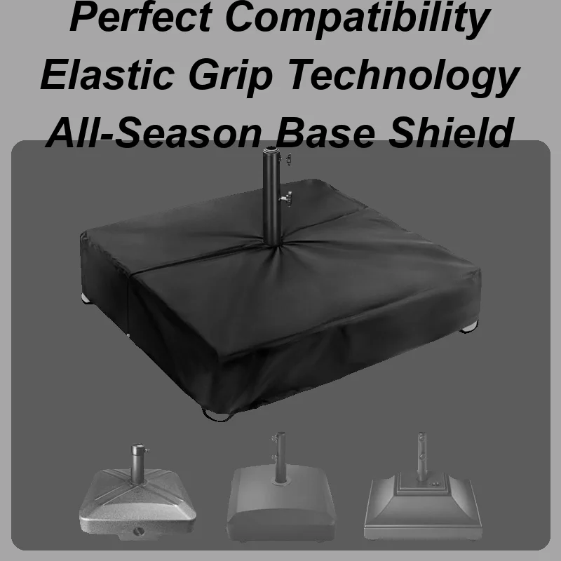 

Patio Umbrella Base Cover Umbrella Stand Protector Cloth Bag Heavy Duty 600D Oxford Patio Dustproof Cloth for Backyard Pool Deck