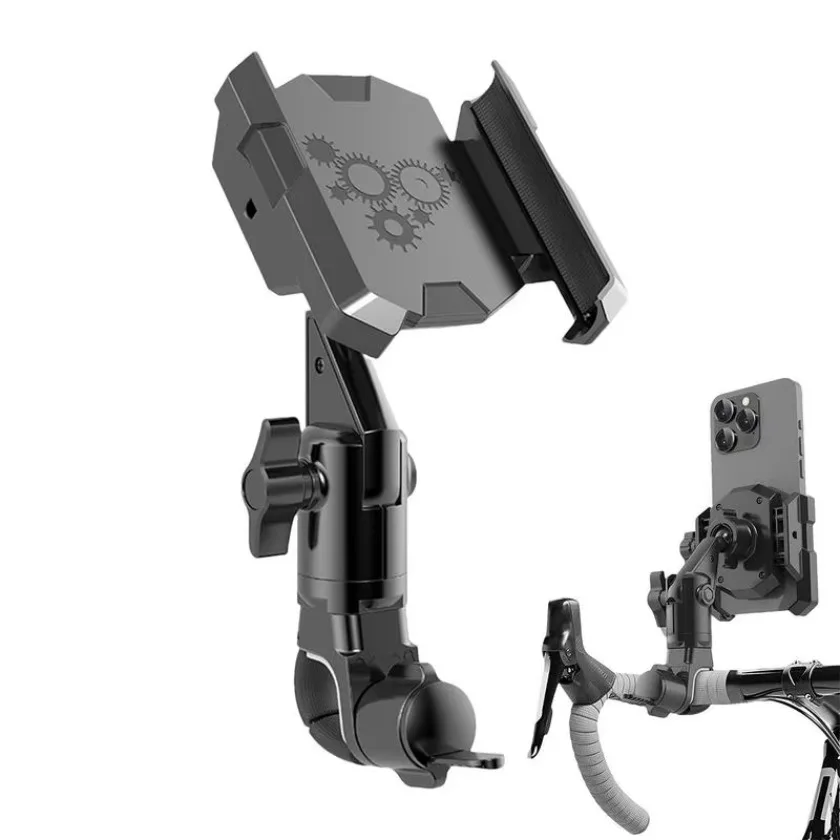 

Противоударный держатель для телефона для дороги, горного велосипеда, руля мотоцикла, велосипеда, универсальный навигационный кронштейн