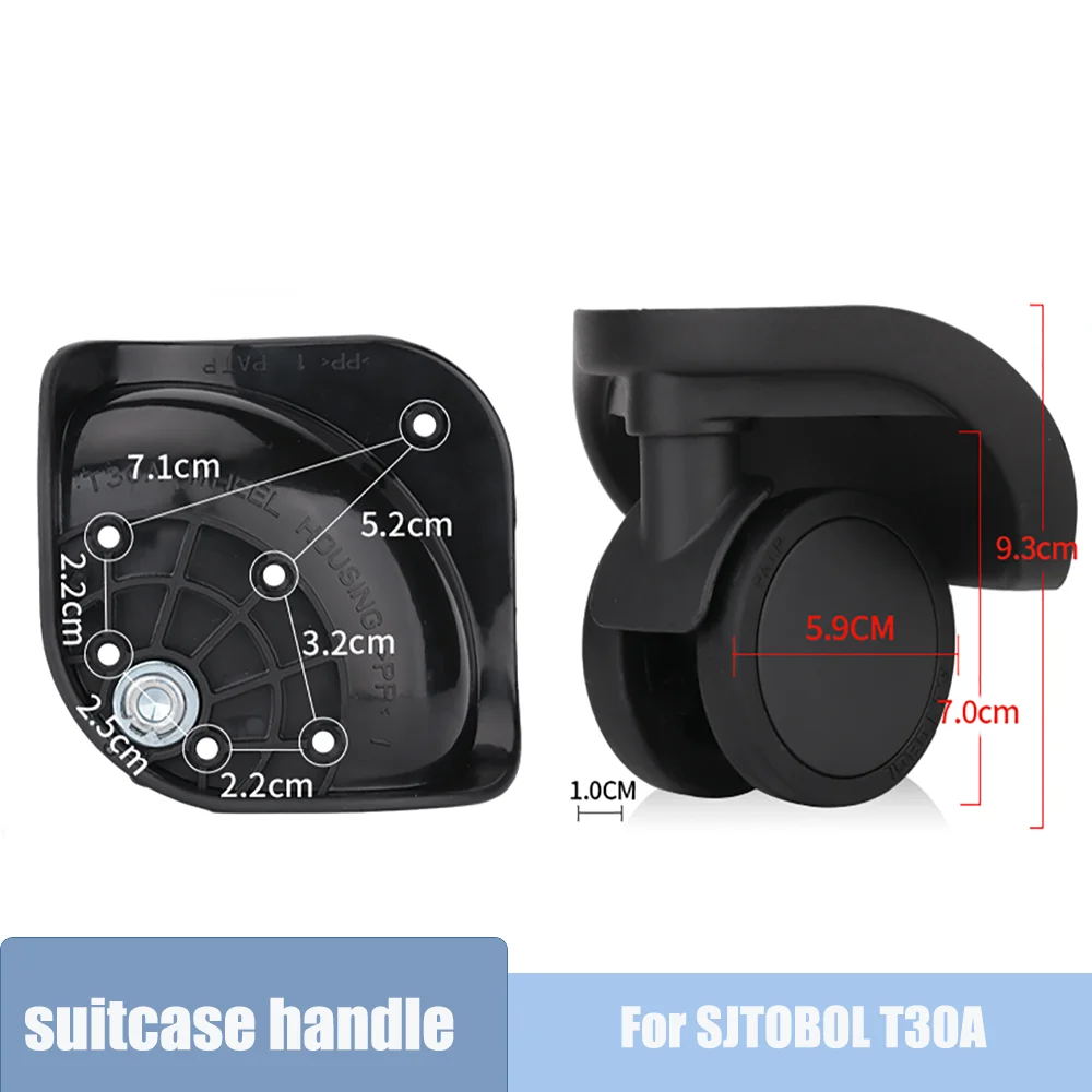 Universal For SJTOBOL T30A Replacement Luggage Spinner Trolley Suitcase Caster Wheels Repair Kit with Smooth Bearing Durable