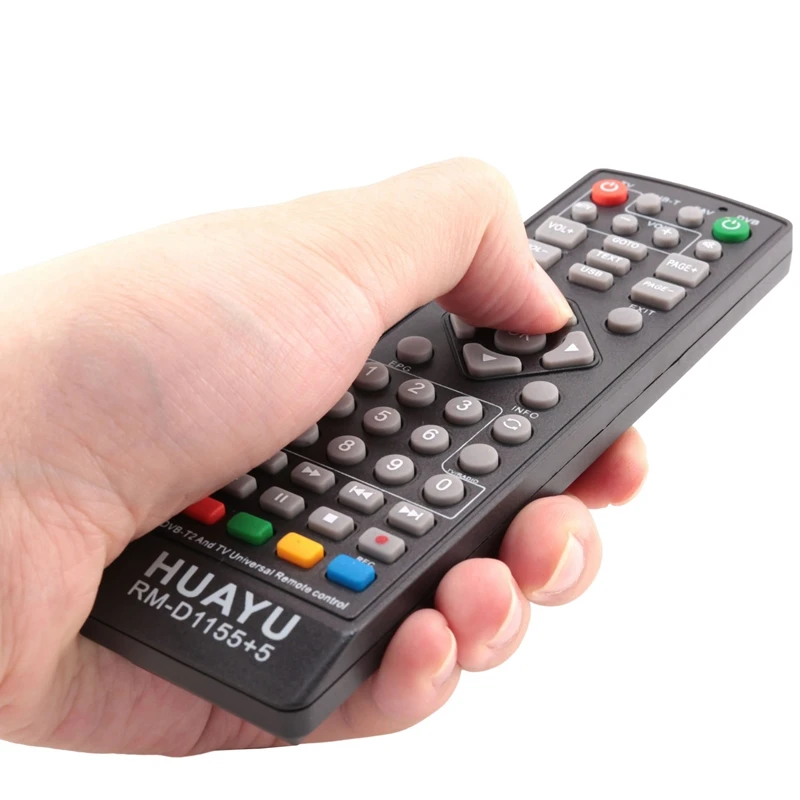 HOT-HUAYU Universal Tv Remote Control Controller Dvb-T2 Remote Rm-D1155 Sat Satellite Television Receiver
