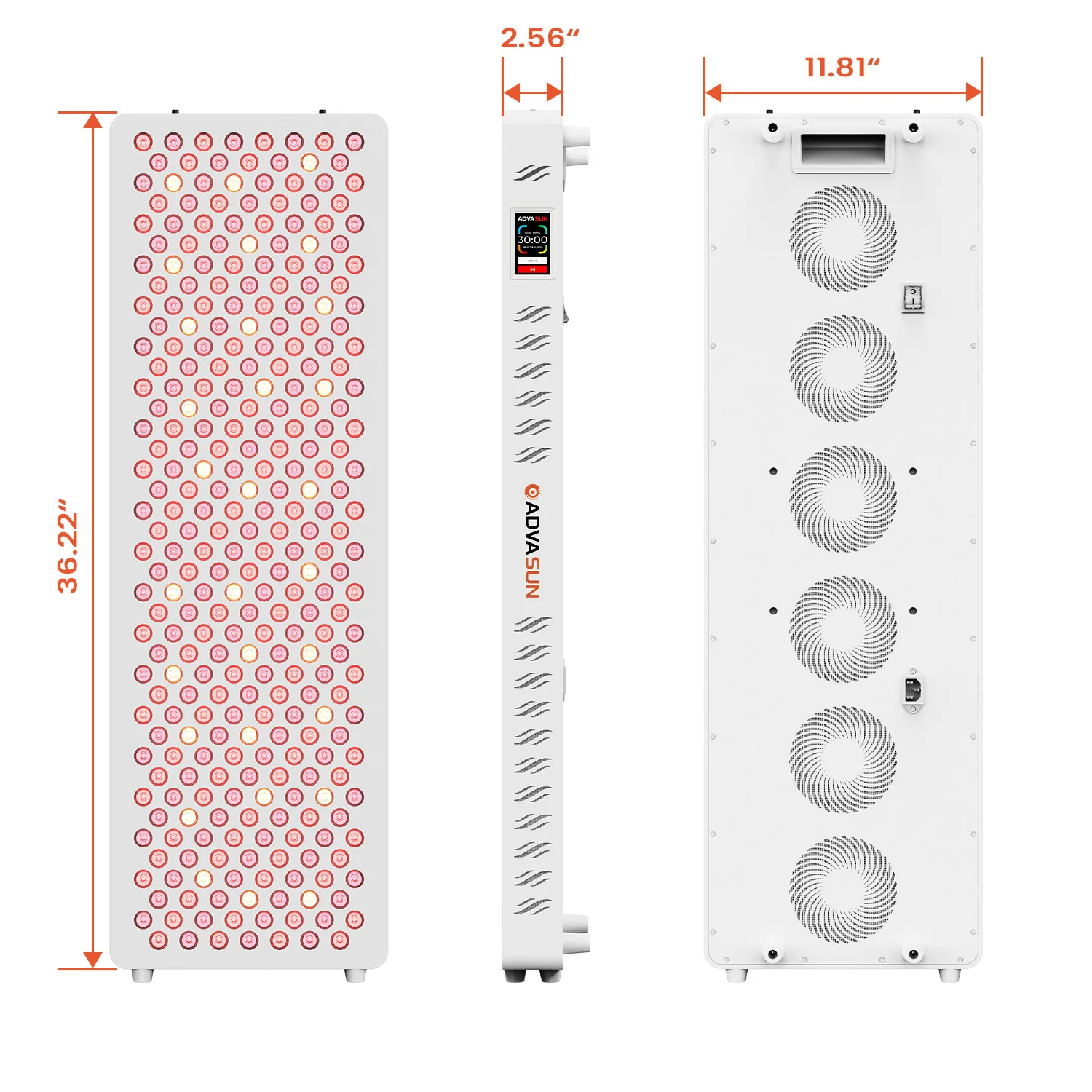 ADVASUN ADUltra nouveau dispositif de thérapie par la lumière rouge de contrôle par application panneau de thérapie par la lumière rouge pour Sauna à lumière rouge pour tout le corps