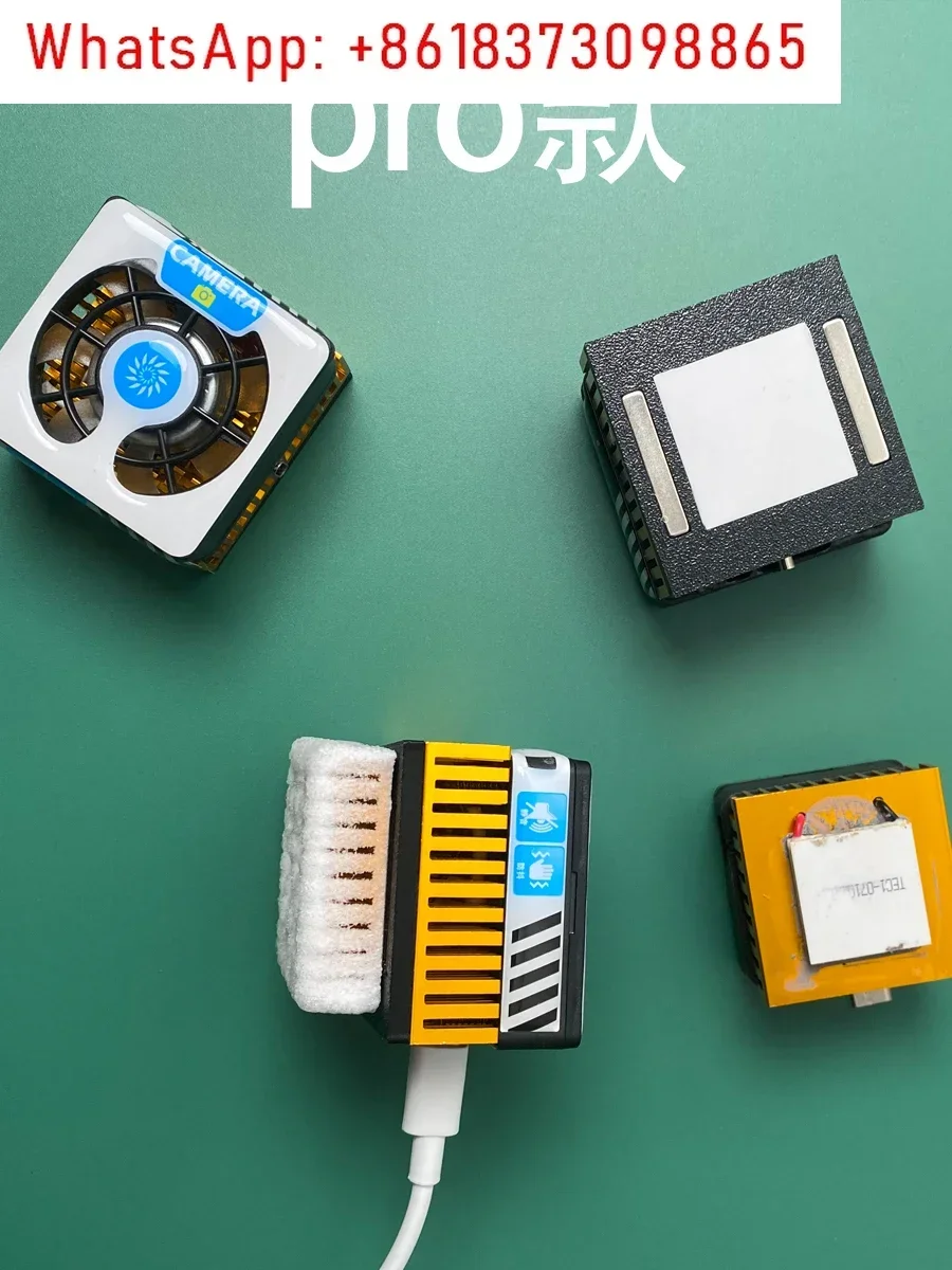 Refrigerador semicondutor para celular, tablet de sucção magnética, mini host pode congelar e geada