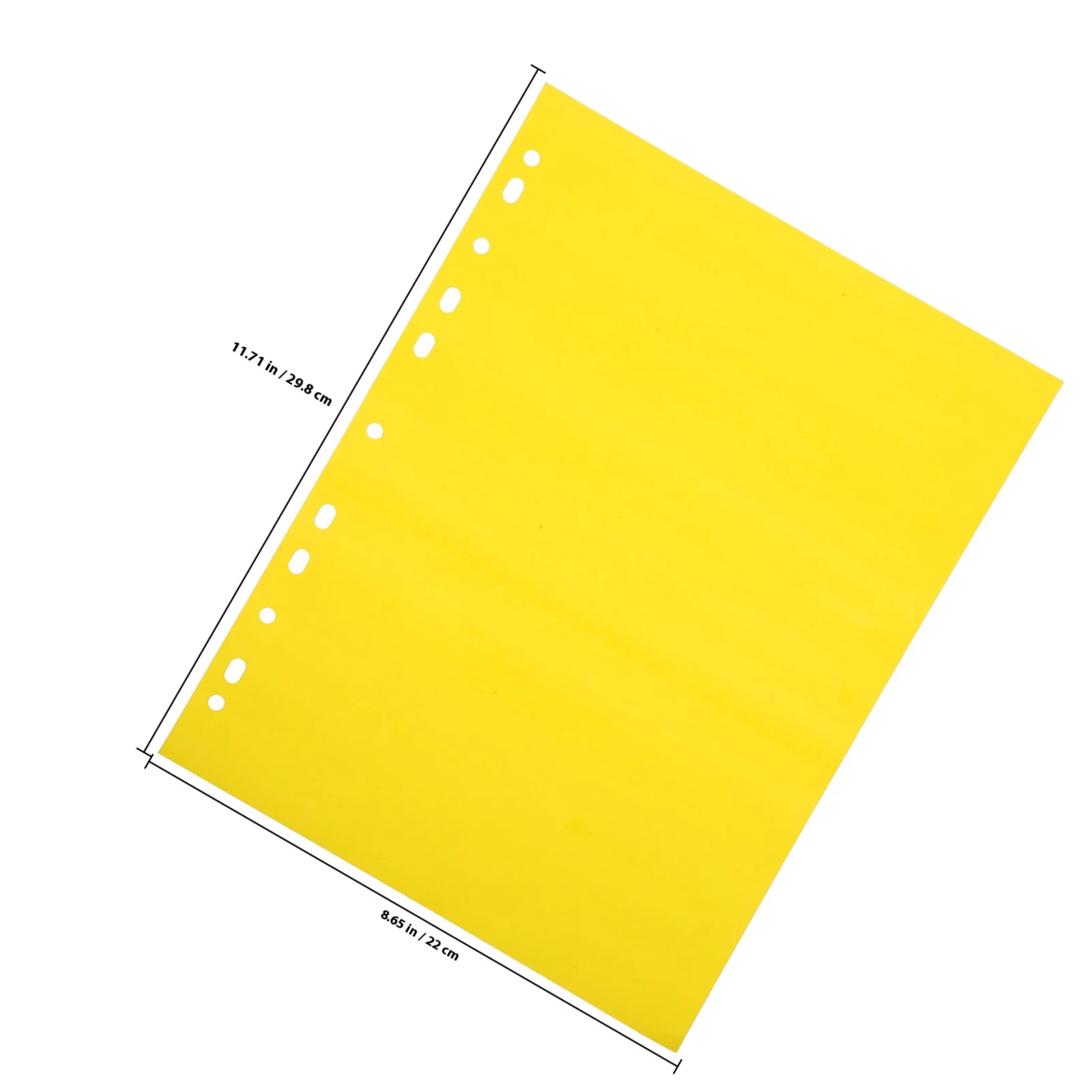 Separadores de archivos de plástico, pestañas de índice de colores brillantes para carpeta, organización de cuaderno, suministros escolares de oficina, página de hojas sueltas, 15 Uds.