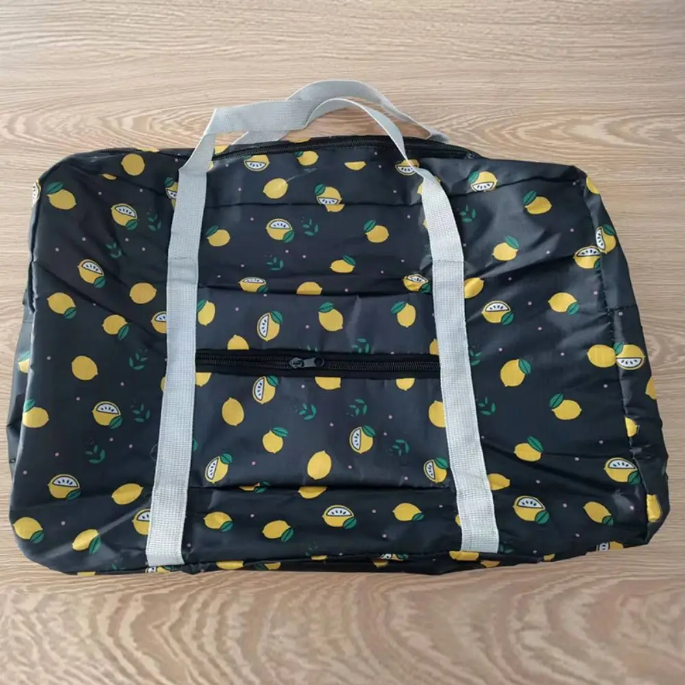 

Oxford cloth Carry-on Women Handbag Foldable Travel Bag Clothes Organizer Tote Bag Luggage Bag