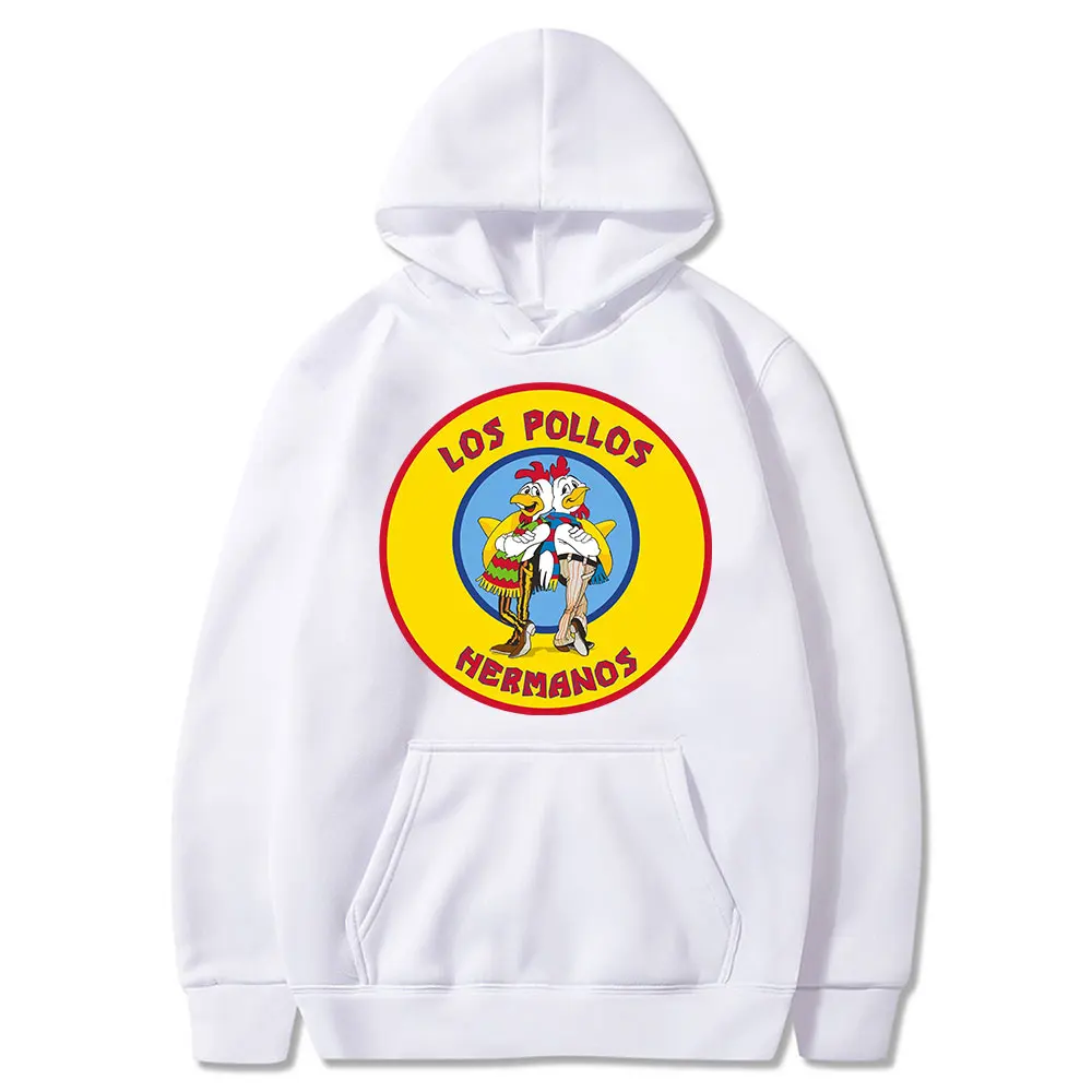 Los Pollos Hermanos Chicken Brothers Print Hoodies Autumn Tracksuit Man Women Sweatshirt Unisex Streetwear Casual Pullover Hoody