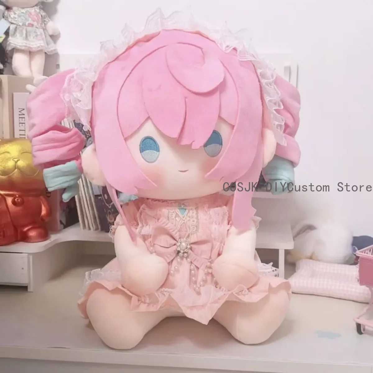 

Anime Hyacine Honkai：Star Rail Soft Sitting Posture Model Maumet Body Change Clothes 40CM Plushie Pillow Adorable Xmas Gift
