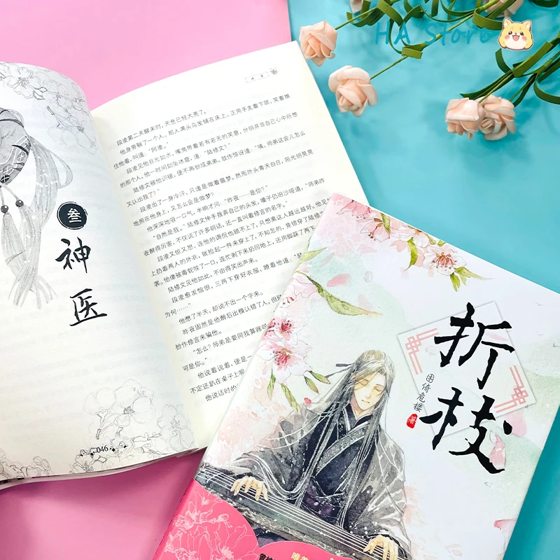 Danmei Novels Zhe Zhi By Kun Yi Wei Lou, Duan Ling, Lu Xiuwen, Youth Literature Ancient Beauty Fiction Book Chinese Edition