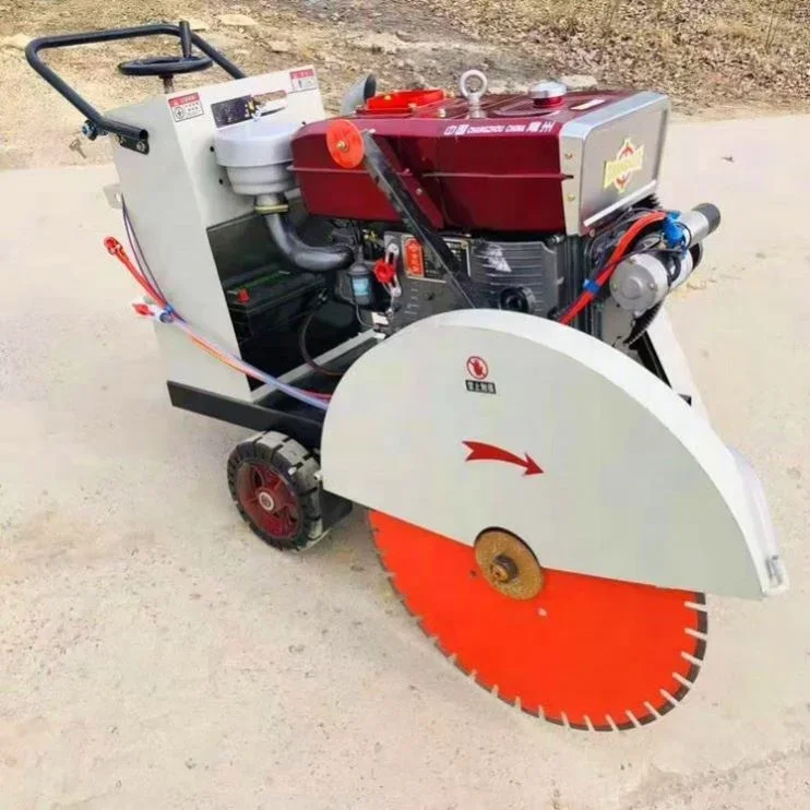 Deep Concrete Saw Blade Cutter, Asprol Pavement Ground Cutting Machine, fornecimento de fábrica, 800mm Blade, 33cm