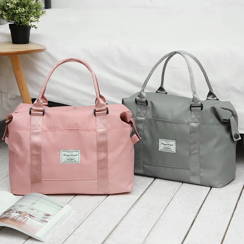 Large Capacity Nylon Tote Bags For Work Commuting Carrying Bag College Style Student Outfit Book Shoulder Bag Women's Handbag