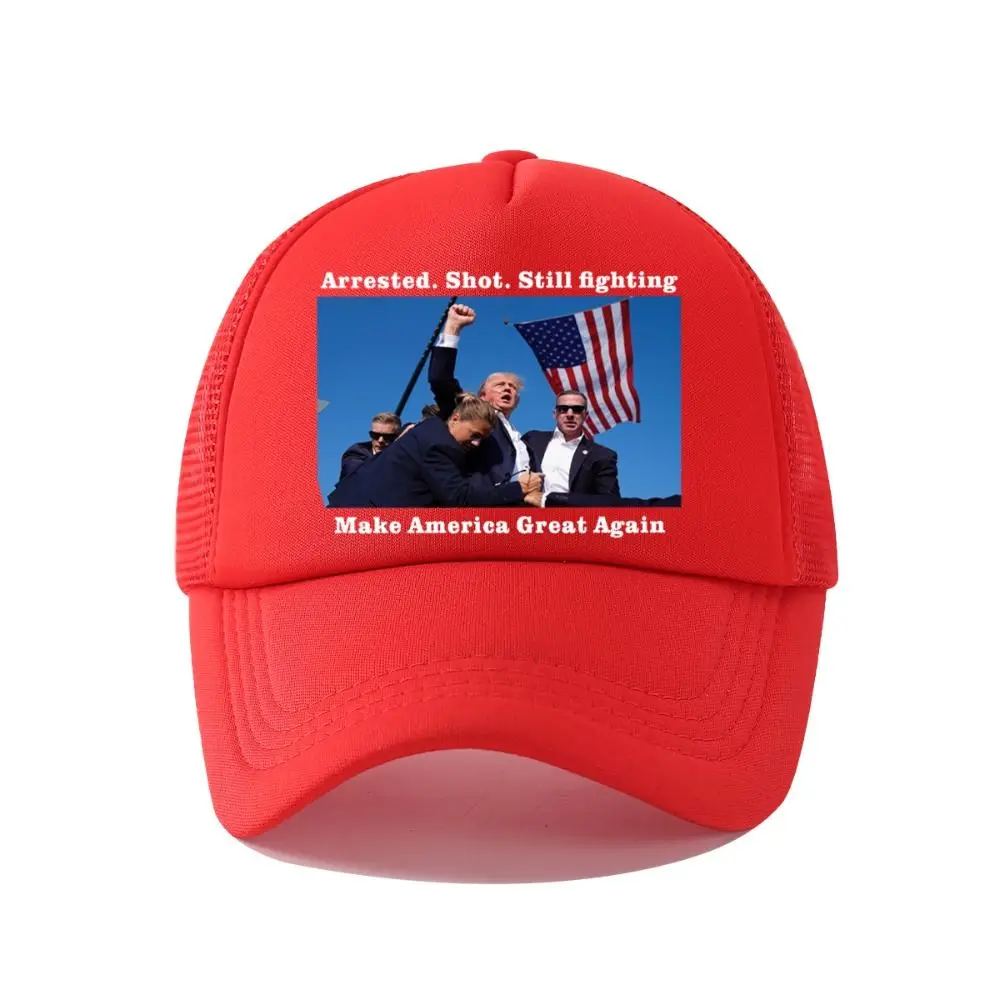 New Make America Great Again Donald Trump Hat Adjustable Fashion Peaked Cap Outdoor Sports Cap for Men and Women