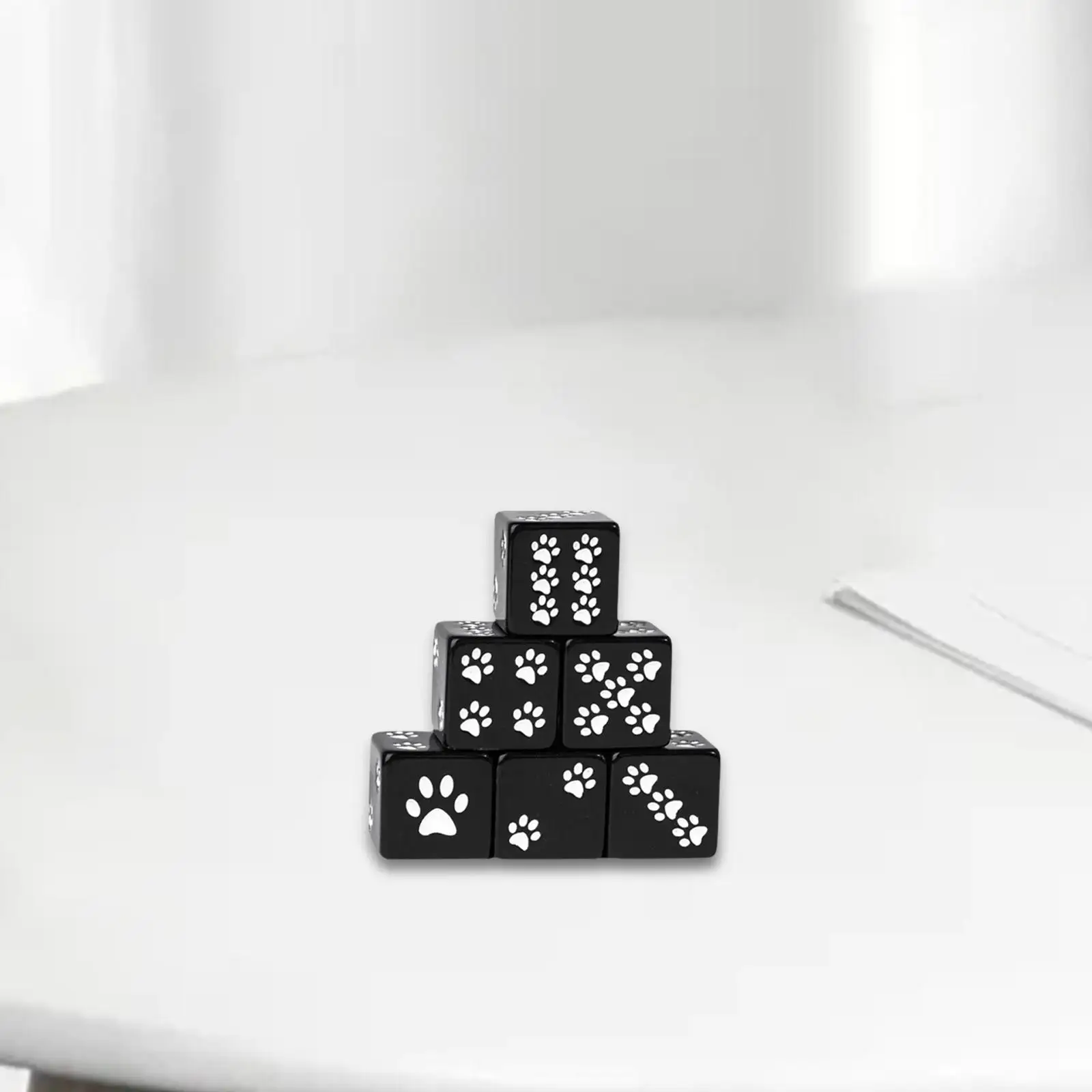 

6шт шестигранные кубики ролевые игральные кости для вечеринок сувениры свадебный стол доска