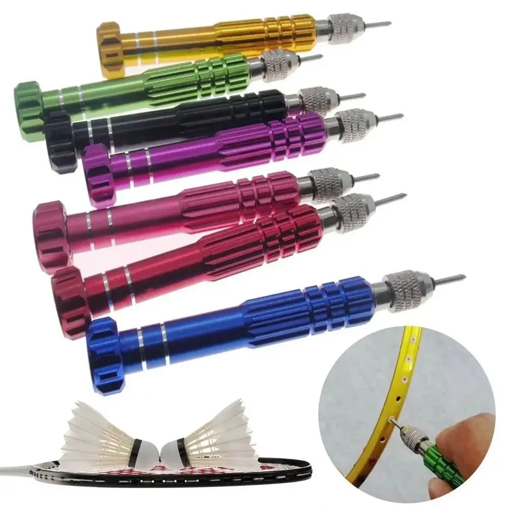Alloy Material Badminton Grommet Remover Racket Sports Replacement Racket Stringer Repair Colorful 12cm Grommets Tools Remover