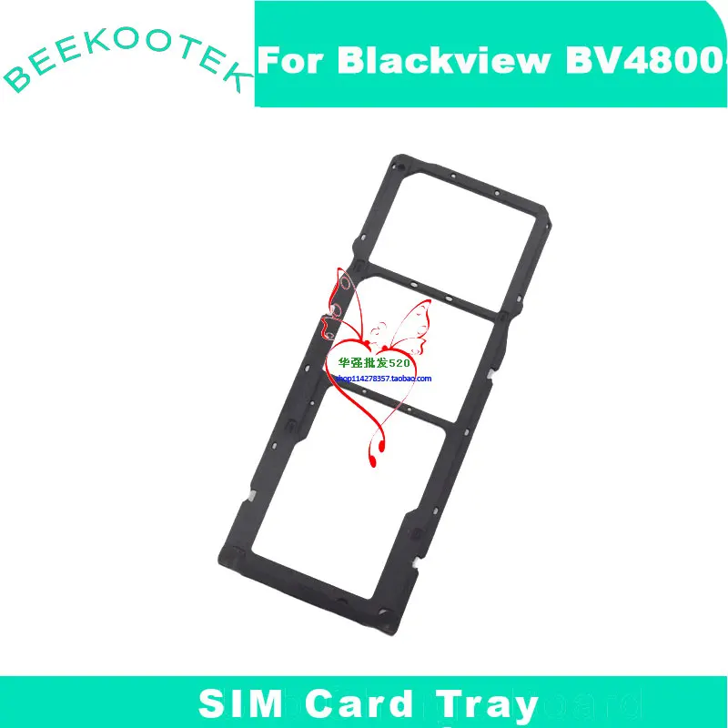New Original Blackview BV4800 SIM Card SIM Card Tray Holder Tray Slot Adapter Accessories For Blackview BV4800 Smart Phone view 2